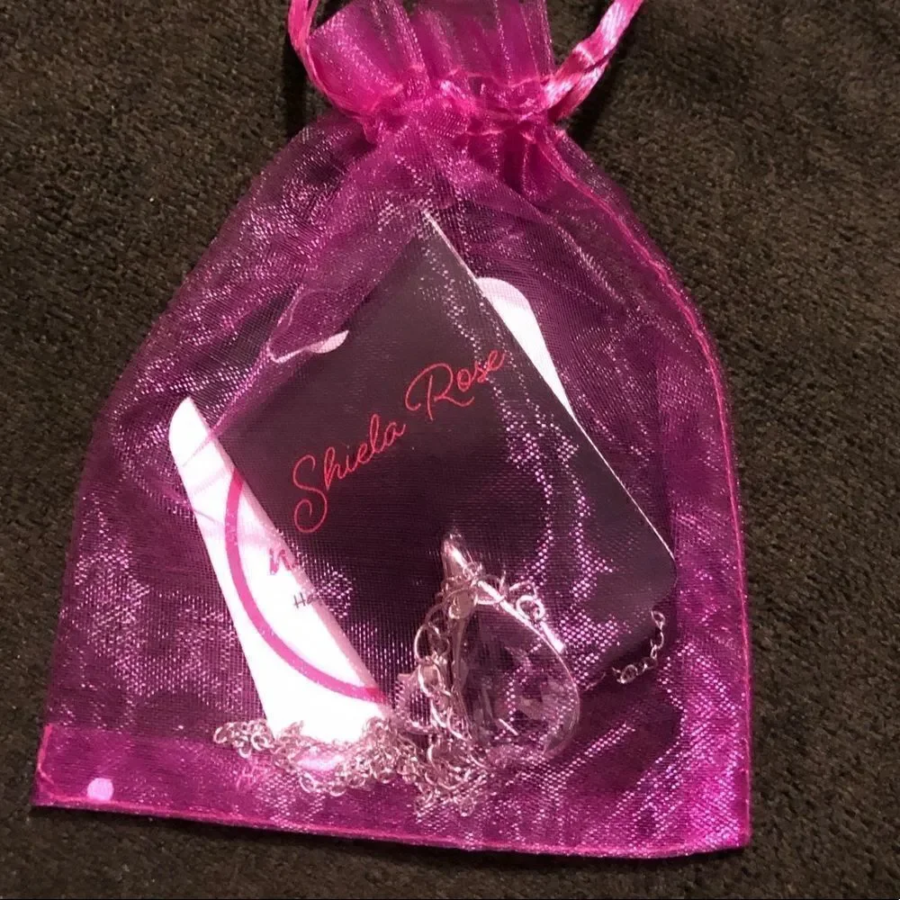 Necklace -silver night
